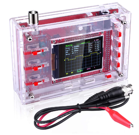 Osciloscopio DSO138 Pantalla TFT con Carcasa 0 - 200Khz